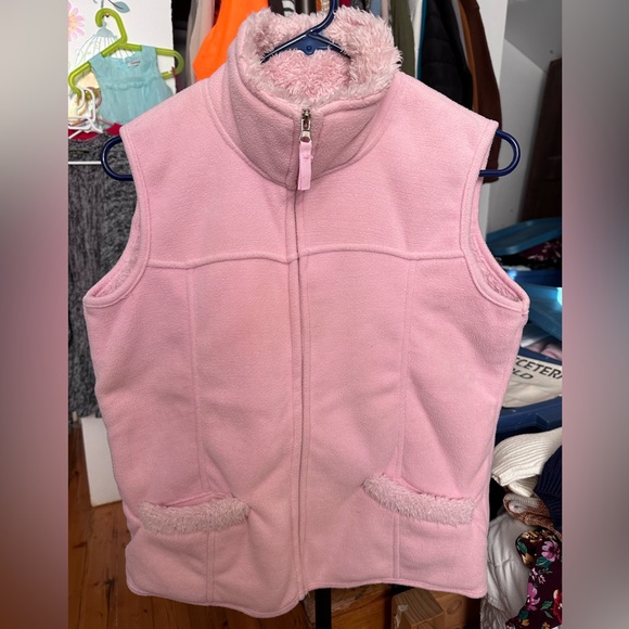 Jane Ashley Petite Fleece Vest Size Large - Picture 1 of 3